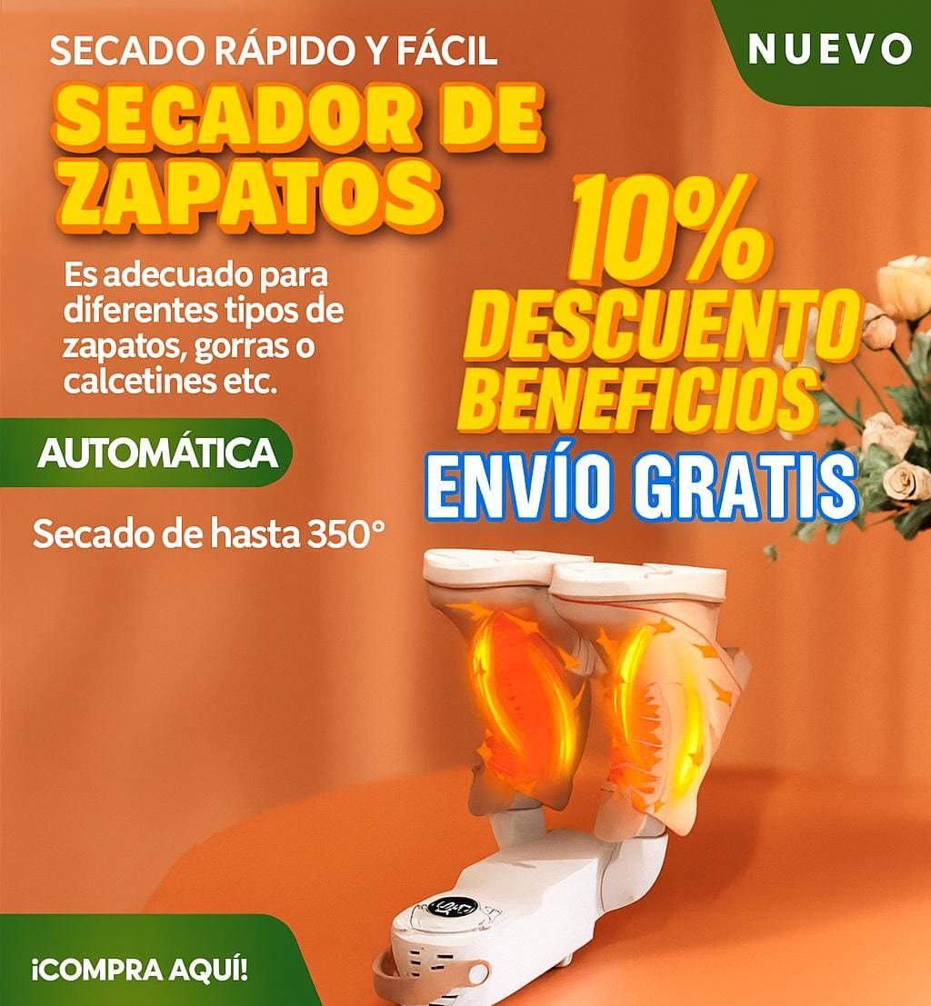 secador de zapatos SecaPro™
